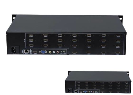 5X5 Çoklu Ekran Kontrol Cihazı 1 Kanal HDMI Girişi LCD için 25 Kanal Çıkışı