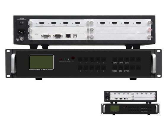 Modüler HDMI Video Duvar Denetleyicisi 2x2 1x2 2x1 4 Giriş 4 Çıkış