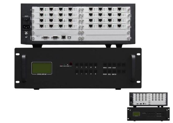 HDBaseT HDMI Video Duvar İşlemcisi 4x4 4x3 3x4 2x4 16 Giriş 16 Çıkış
