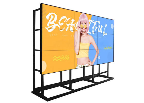 3.5mm Çerçeve Dar FHD BOE LCD Video Duvar Ekranı 46 inç 49 inç