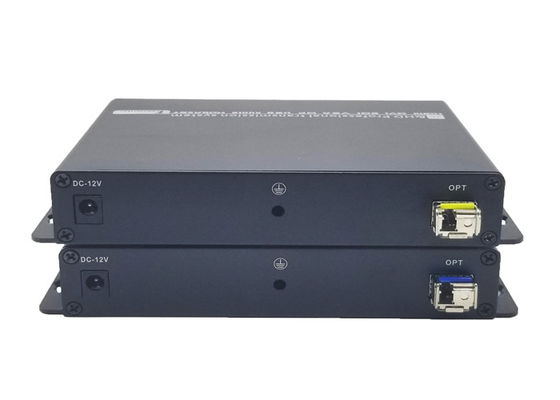 Fiber Optik Üzerinden RS232 Bağlantı Noktası HDMI Video Genişletici 1920x1200 3Gbps