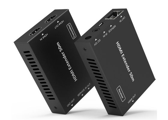 18Gbps HD Video Genişletici 50 Metre HDMI Üzeri CAT Metal Muhafaza