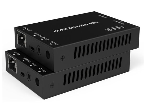 18Gbps HD Video Genişletici 50 Metre HDMI Üzeri CAT Metal Muhafaza