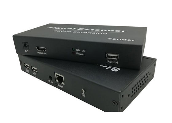 Tek Cat5e / 6 Kablo ile 200m 1080P 4K HDMI KVM USB Video Genişletici