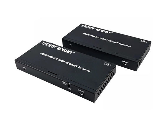 18Gbps HDBaseT HDMI2.0 USB 2.0 ile 150 Metre HD Video Genişletici