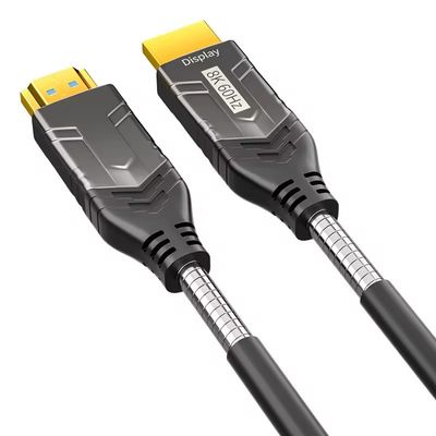 Ultra Uzun 4K HDMI Optik Kablosu, Sinyal Kaybı Sıfır, HDR Hazır, Plug & Play Tasarımı