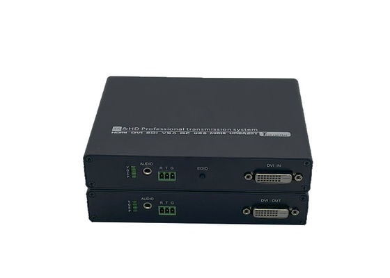 20KM DVI Fiber Extender üzerinden. Sıfır Gecikme. Kontrol Odaları için Plug & Play.