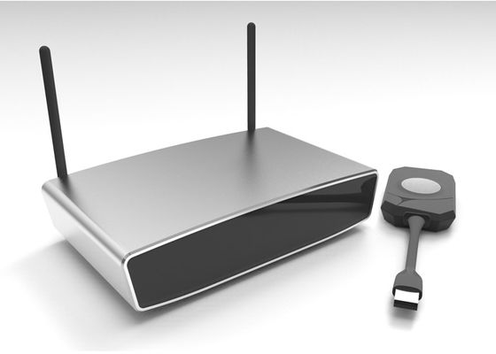Çifte HDMI 4K 1080P Kablosuz HDMI Ekran Dongle Adaptörü, Kesintisiz Akış ve VGA Çıktısı
