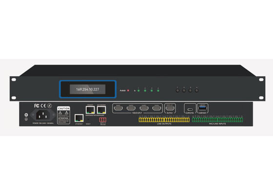 VINCAN MDP Serisi AV İşlem Merkezi 4K60 HDMI Değiştirme, Ses DSP ve USB Konferans