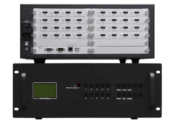 4x4, 3x2, 3x3 ve özel yapım destekli 16 Kanal HDMI Video Duvar Denetleyicisi