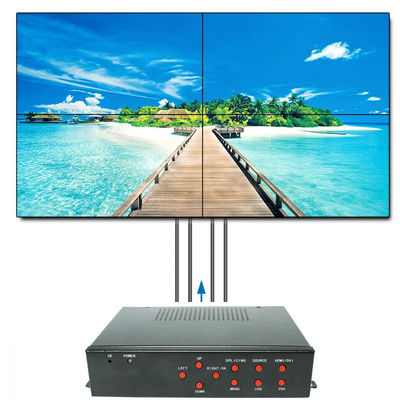 HDCP film 2x2 HDMI Video Duvar Denetleyicisi ve işlemci 1X2 1X3