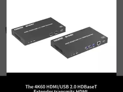 4K60Hz + USB 2.0 uzun mesafe iletimiyle mücadele ediyor musunuz?